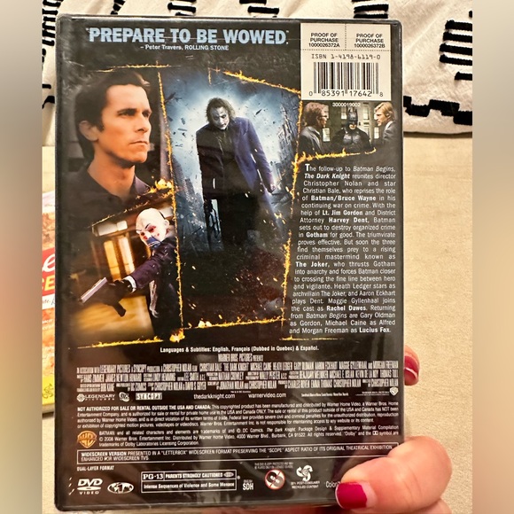 New DVD- BATMAN The Dark Night - Picture 2 of 2